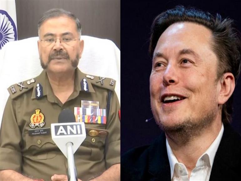 This tweet was appreciated by many: ADG UP Police on their reply to Elon Musk's tweet