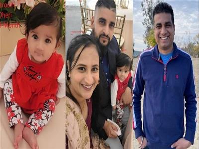 US: Infant, her parents among 4 Indian-origin people abducted in California