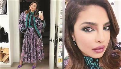 A look at Priyanka Chopra's glamorous 'closet selfie'