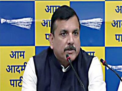 AAP leader Sanjay Singh gives suspension of business notice to discuss Adani issue