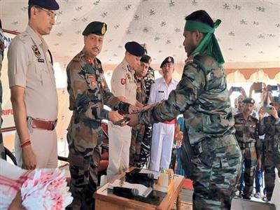 Assam: 39 cadres of Adivasi People's Liberation Army lay down arms