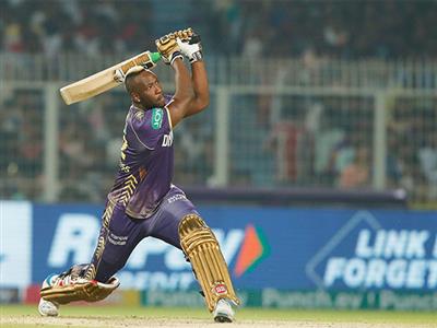 KKR all-rounder Andre Russell completes 200 sixes in IPL