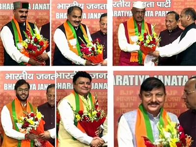 Himachal: BJP fields 6 former Congress MLAs in by-polls