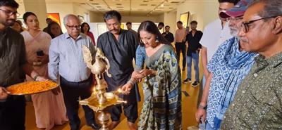 Sumit Mishra's exhibition 'Mannequin' inaugurated at Indian Habitat Centre