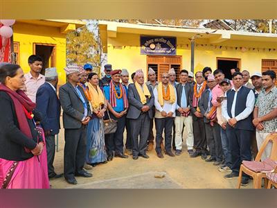 India lays foundation stone to build High Impact Community Development Projects in Nepal
