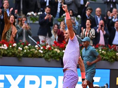 Madrid Open: Rafael Nadal battles past Pedro Cachin in marathon clash to reach 4th round