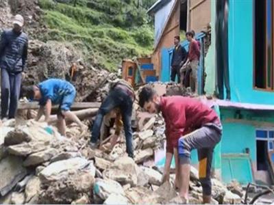 J-K: Several houses damaged in Poonch due to torrential rains