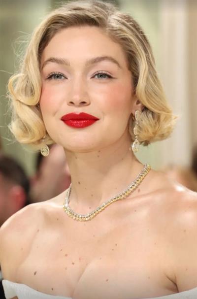 Gigi Hadid stuns in old Hollywood glamour at the Met Gala 2024