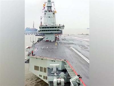China's third aircraft carrier heads to sea for the first time