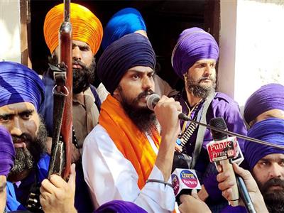 Punjab: Jailed pro-Khalistani separatist Amritpal Singh enters poll fray from Khadoor Sahib as independent