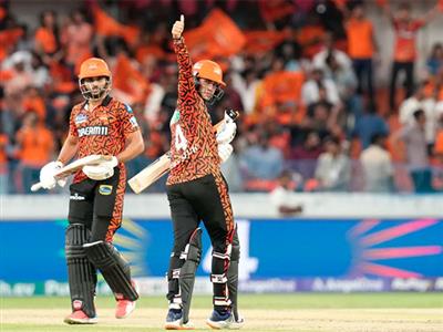SRH surpasses RCB to become team with most sixes in T20 series