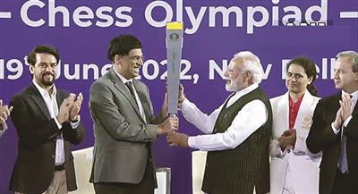 Historic Chess Olympiad torch relay covers over 20 cities across India