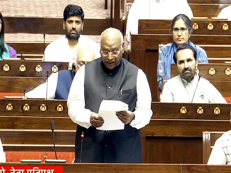 Kharge demands short duration discussion in RS on India's energy security amid West Asia Conflict