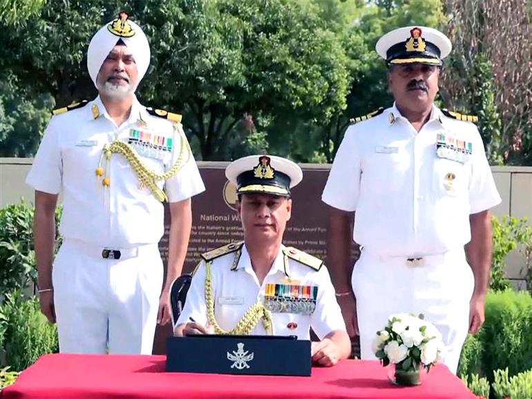 Vice Admiral Ajay Kochhar assumes charge as 48th Vice Chief of Naval Staff