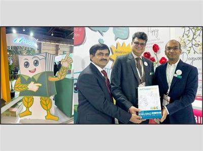 Trident Group exhibits latest design of notebooks and relaunches Enviro Copier in 65 GSM paper at Paperex’23