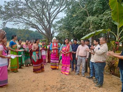 Meghalaya: British Asian Trust official inaugurates solar fence to mitigate human-elephant conflict
