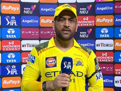 Dhoni reflects on CSK's eighth loss of the season; praises Curran, Brevis