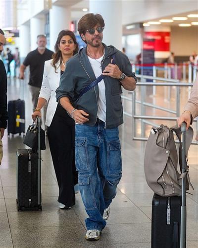 Shah Rukh Khan arrives in New York ahead of his Met Gala 2025 debut