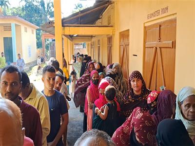 79.23 per cent voter turnout recorded in last phase of Assam's panchayat polls