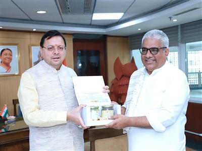 Uttarakhand CM Pushkar Singh Dhami seeks approvals for key projects from union minister Bhupendra Yadav