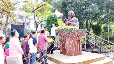 West Bengal: 164th birth anniversary of Rabindranath Tagore celebrated at Siliguri Municipal Corporation
