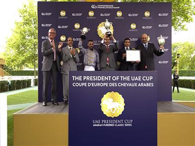UAE President's Cup lights up European stage: Luwsail Claims Gr1 Title at ParisLongchamp