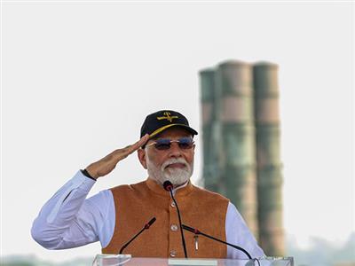 When our forces demolish Pakistan's nuclear blackmail, sound of Bharat Mata Ki Jai resonates: PM Modi at Adampur airbase