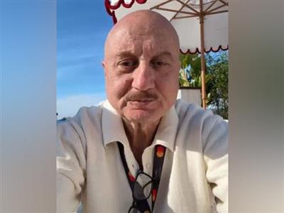 Anupam Kher shares bts glimpse ahead of 'Tanvi The Grea't screening at Cannes 2025
