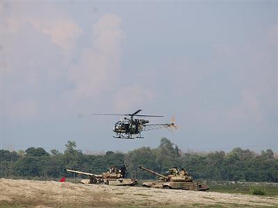 Indian Army conducts successful 'Teesta Prahar' in Teesta field firing range