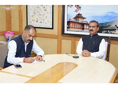 CM Sukhu virtually reviews development projects in Hamirpur