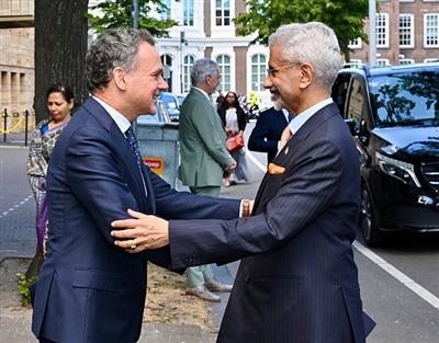 EAM Jaishankar lauds Netherlands' support against terrorism, strengthens bilateral ties during Hague visit