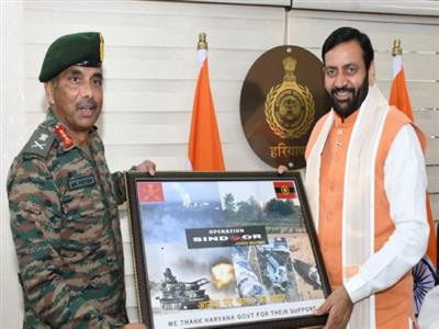 Haryana CM Saini commends Indian Army's role in 