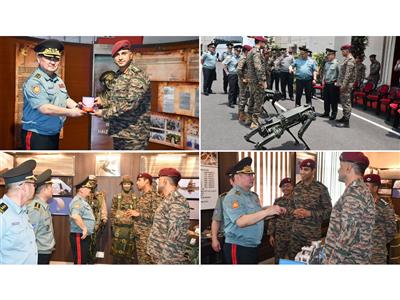 Mongolian army delegation visits Shatrujeet Brigade, enhancing India-Mongolia bilateral defence cooperation ties