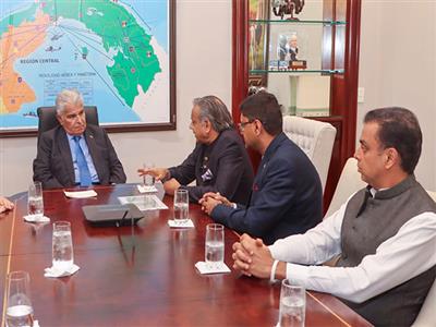 Shashi Tharoor-led delegation meets Panama President Jose Raul Mulino