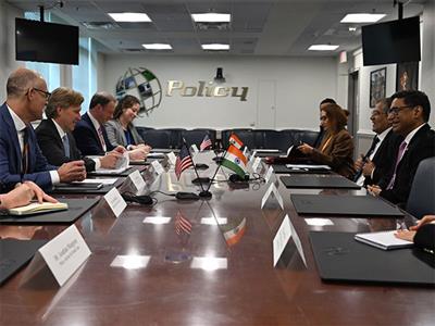 Foreign Secretary Vikram Misri, Dy NSA Pavan Kapoor meet US Under Secretary of Defence Elbridge Colby