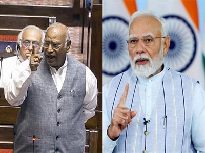 416 % increase in bank frauds under current government: claims Mallikarjun Kharge