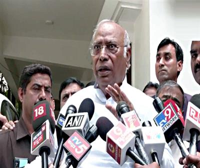 Let's convene Parliament and talk, even Pak did it: Congress' Mallikarjun Kharge
