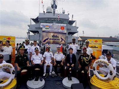 Indian Navy vessel INS Darshak visits Ho Chi Minh City to boost hydrographic ties with Vietnam