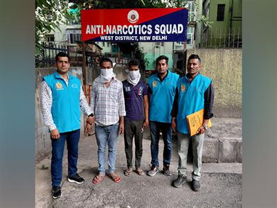 Delhi Police arrest 2 drug peddlers with over 4 kg ganja