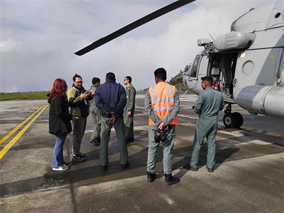 North Sikkim: Relief operations resume; first chopper sortie of day flies out of Pakyong