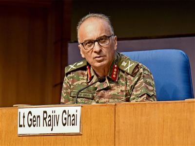 Lt Gen Rajiv Ghai appointed Deputy Chief of Army Staff (Strategy); will continue as DGMO