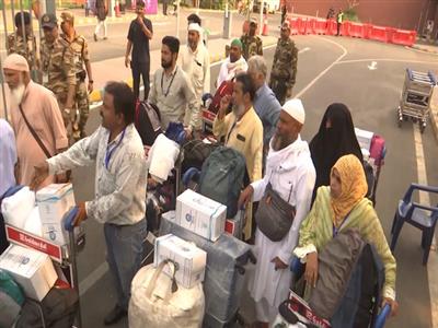 Rajasthan: First batch of 164 Hajj pilgrims return from Saudi Arabia