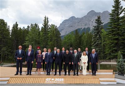 PM Modi joins world leaders for group photo at 51st G7 Summit in Kananaskis