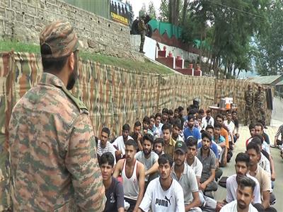 J-K: Indian Army begins pre-recruitment training for Territorial Army aspirants in Bhaderwah