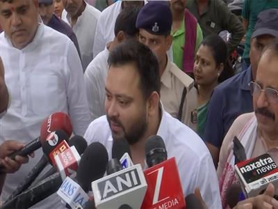 He is coming to attend National Daamad Aayog meeting: Tejashwi Yadav ahead of PM Modi's Bihar visit