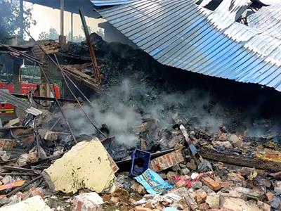 Fire breaks out in Haridwar firecracker factory; short circuit suspected