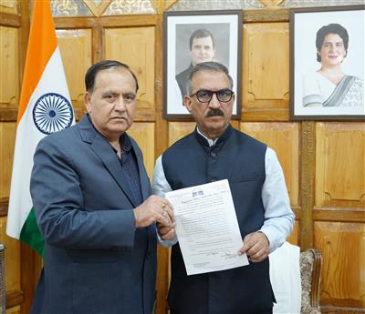 Speaker invites CM to CPA India Region Zone-II annual conference at Dharamshala