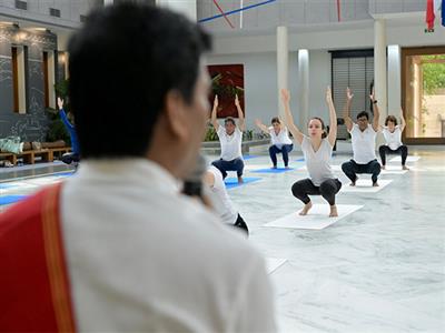 French Embassy in India hosts yoga session on 11th International Day of Yoga