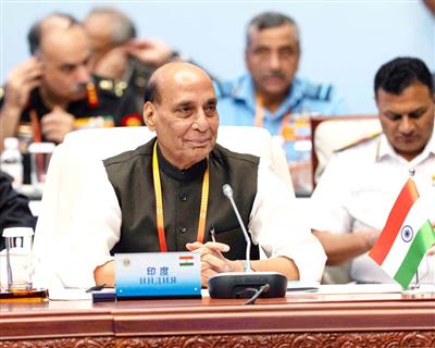 Those who sponsor terror must bear consequences, no place for double standards: Rajnath Singh slams Pakistan at SCO China meeting