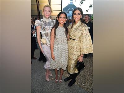 Isha Ambani, Sonam Kapoor attend Serpentine Summer Party 2025, pose with Oscar-winning actress Cate Blanchett